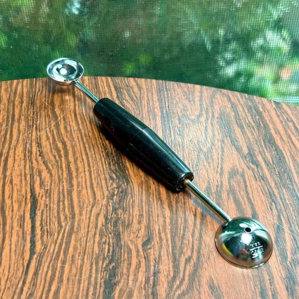 Vintage Ekco Double-Ended Melon Baller Fruit Scoop Kitchen Tool